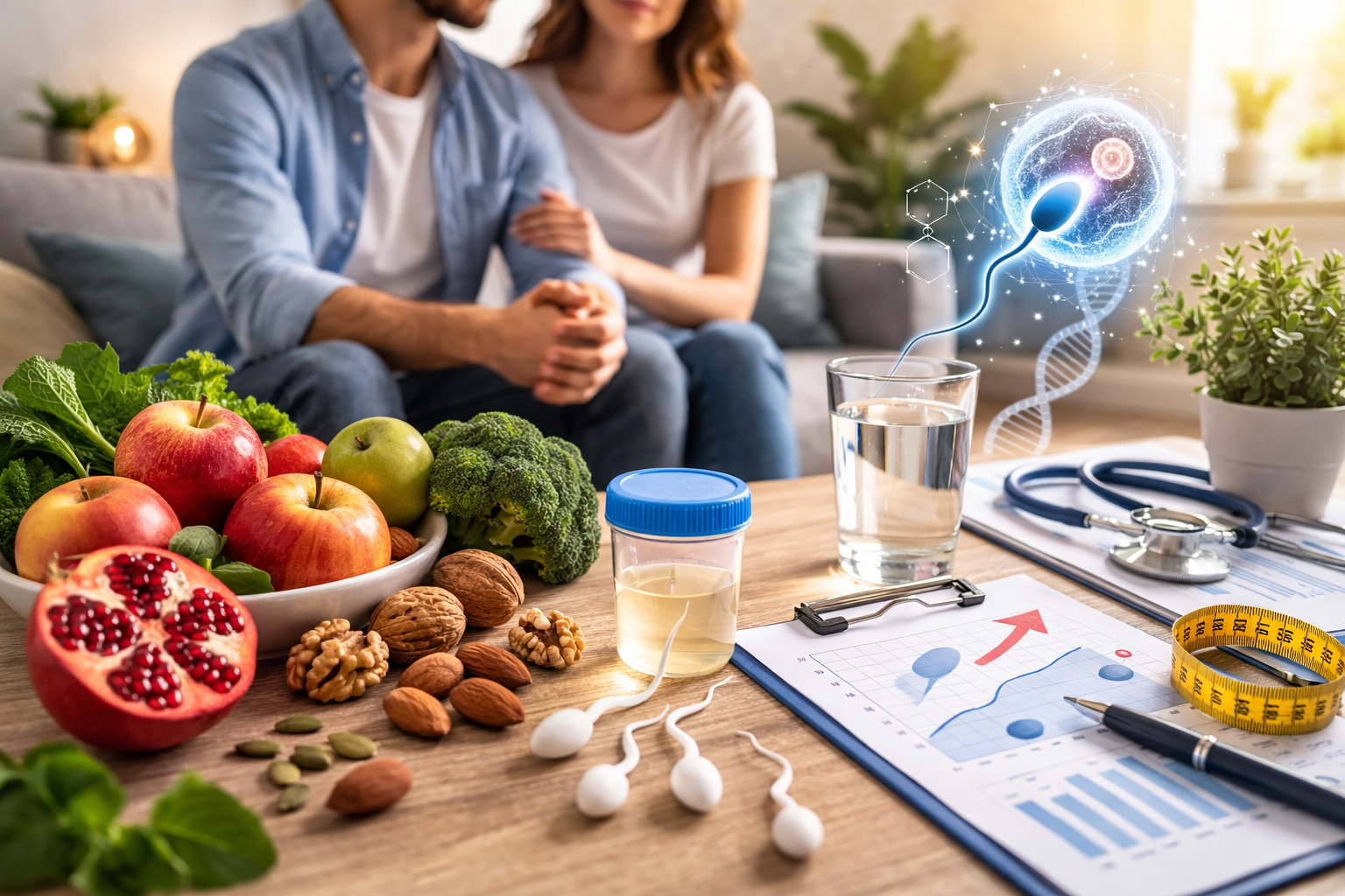 פוריות הגבר: 7 דרכים טבעיות לשיפור איכות הזרע והתפקוד הגברי