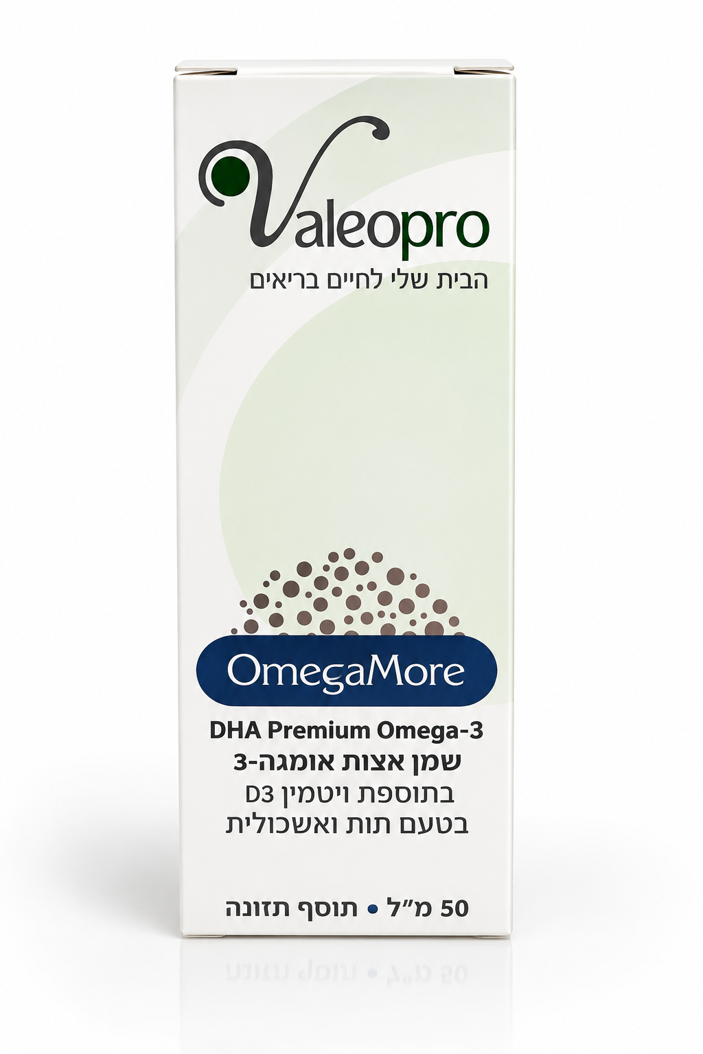 DHA |  שמן אצות אומגה 3 עם ויטמין די | אומגה מור