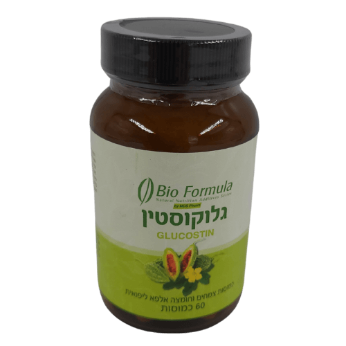 תוסף תזונה גלוקוסטין 60 כמוסות לתמיכה באיזון סוכר גבוה 4