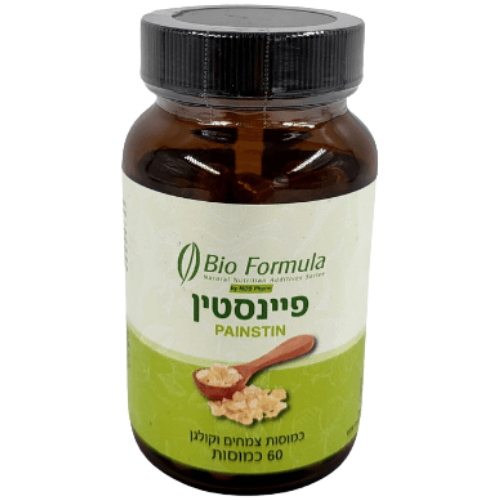 תוסף תזונה פיינסטין 60 כמוסות להקלה במצבי כאב 4